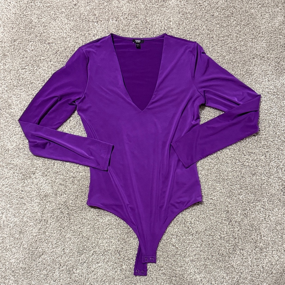Express Purple Bodysuit